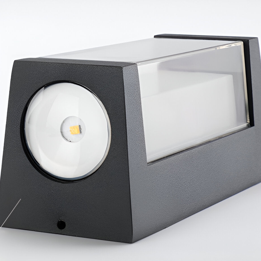 Outdoor Led Porch Lights with Integrated LED and Frosted Acrylic Lens
