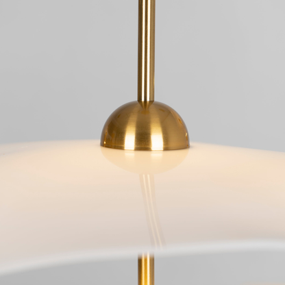 Modern Wavy Wing Pendant Light - Sculptural Floating Ribbon Hanging Lamp