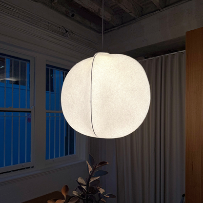 Modern Wabi-Sabi Fiber Pendant Light - Minimalist Cloud-Inspired Hanging Lamp