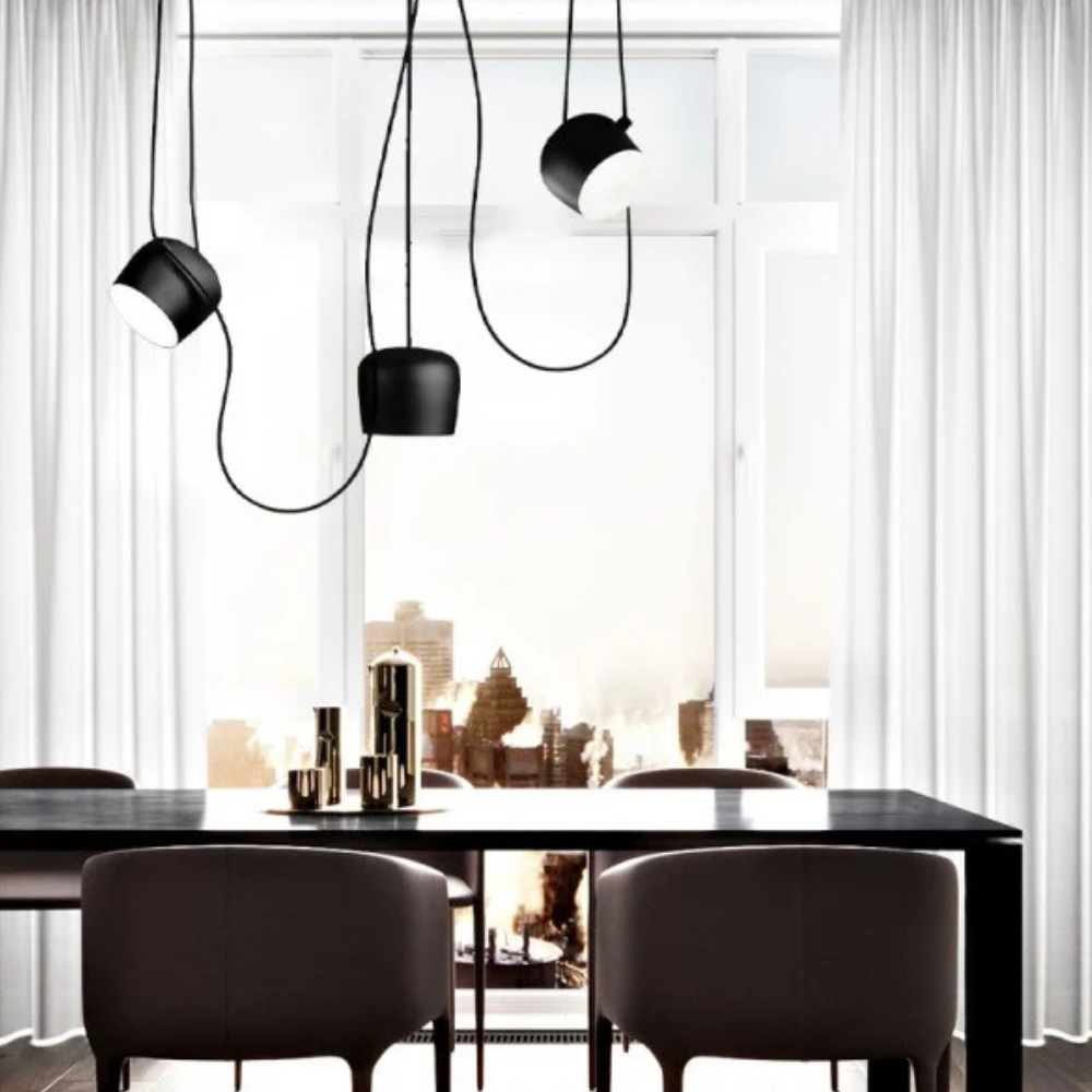 Modern Draped Bell Pendant Light - Multi-Cable Adjustable Pendant Lights
