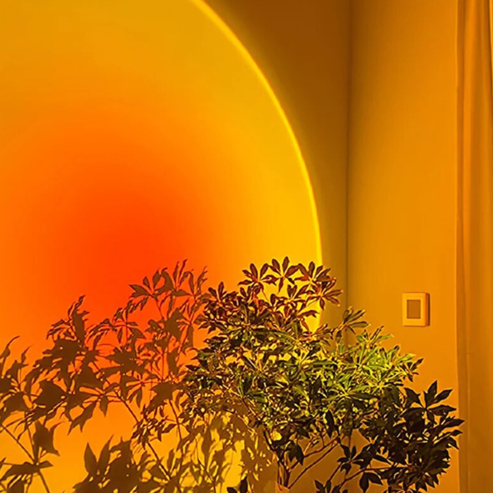 LED Sunset Lamp with 13 Color Modes - Portable Photography Modern
