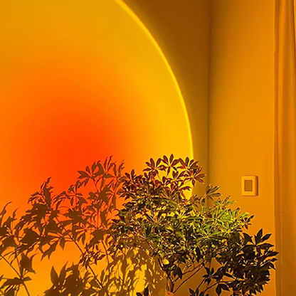 LED Sunset Lamp with 13 Color Modes - Portable Photography Modern