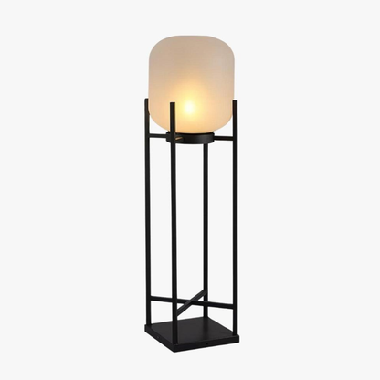 Floor Lamp with Integrated LED Weather Resistant Base and Remote Control Dimming