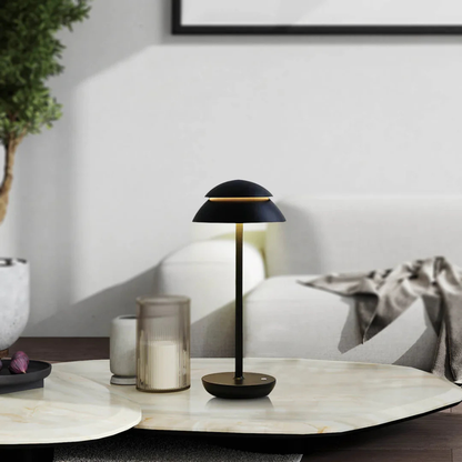Scandinavian Minimalist Cordless LED Table Lamp - Dimmable Rechargeable Light