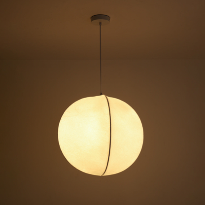 Modern Wabi-Sabi Fiber Pendant Light - Minimalist Cloud-Inspired Hanging Lamp