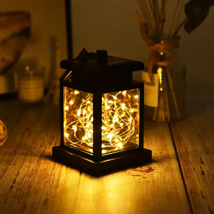 Solar Powered Decorative Garden Lanterns - Outdoor Yard Path Lighting