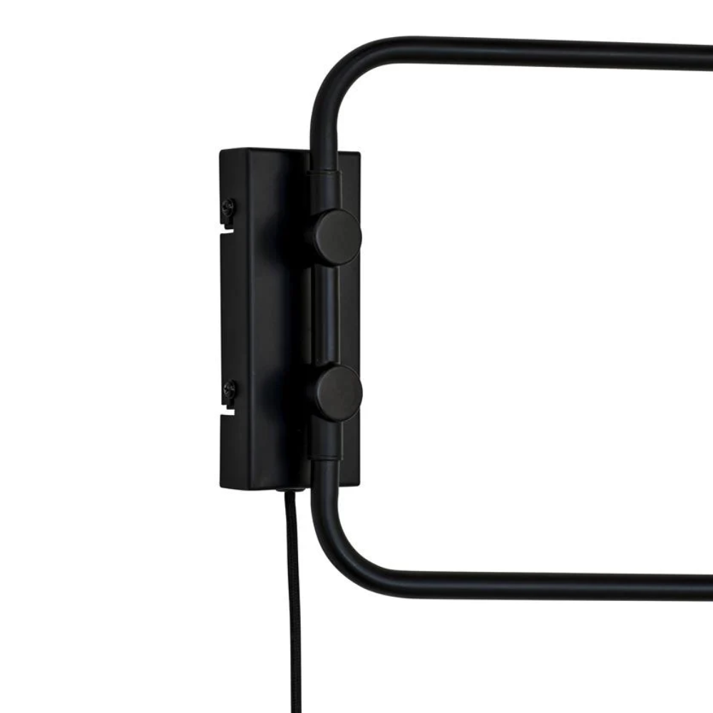 Architectural Matte Metal Wall Sconce - Minimalist Directional Wall Light
