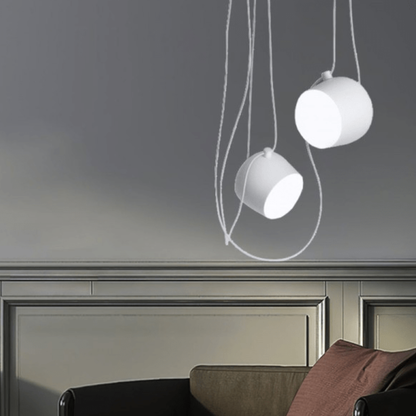 Modern Draped Bell Pendant Light - Multi-Cable Adjustable Pendant Lights