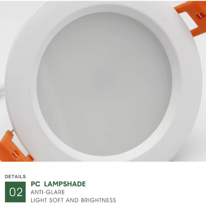 LED Recessed Lighting with 120 Degree Wide Beam for Kitchen and Bath