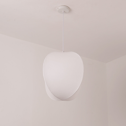 Modern Wabi-Sabi Fiber Pendant Light - Minimalist Cloud-Inspired Hanging Lamp