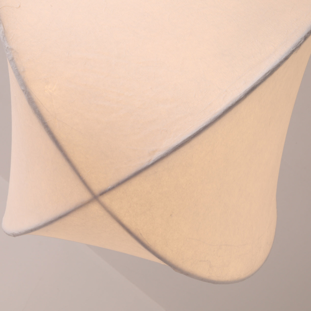 Modern Wabi-Sabi Fiber Pendant Light - Minimalist Cloud-Inspired Hanging Lamp