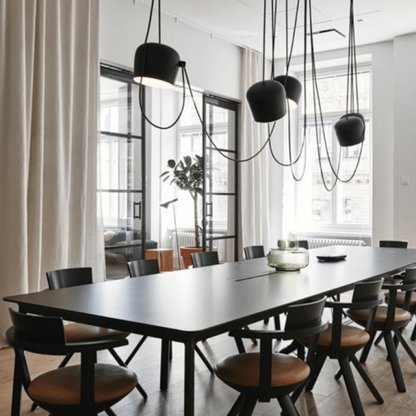 Modern Draped Bell Pendant Light - Multi-Cable Adjustable Pendant Lights