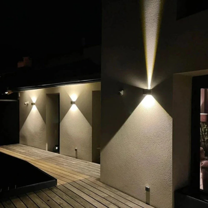 Adjustable Beam Cube Wall Light