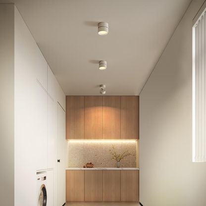 Adjustable Aluminum Ceiling Cylinder Light – Minimalist Architectural Design