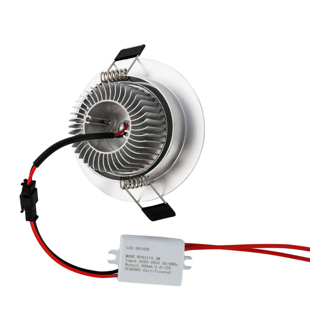 LED Downlights for Foyer and Hallway - Round Aluminum Recessed Spotlight