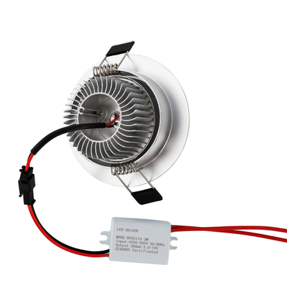 LED Downlights for Foyer and Hallway - Round Aluminum Recessed Spotlight