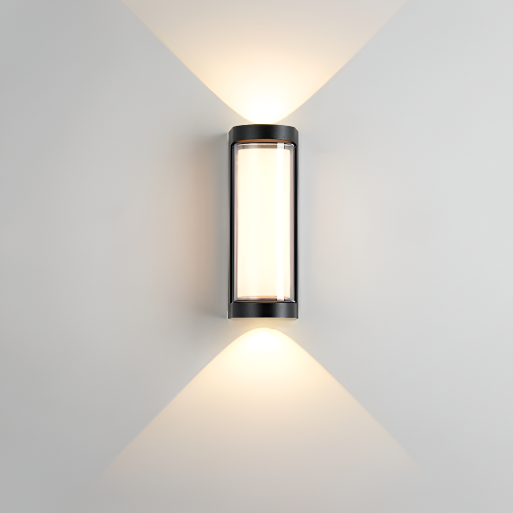 Outdoor Led Porch Lights with Integrated LED and Frosted Acrylic Lens