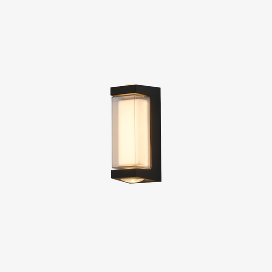 Outdoor Led Porch Lights with Integrated LED and Frosted Acrylic Lens