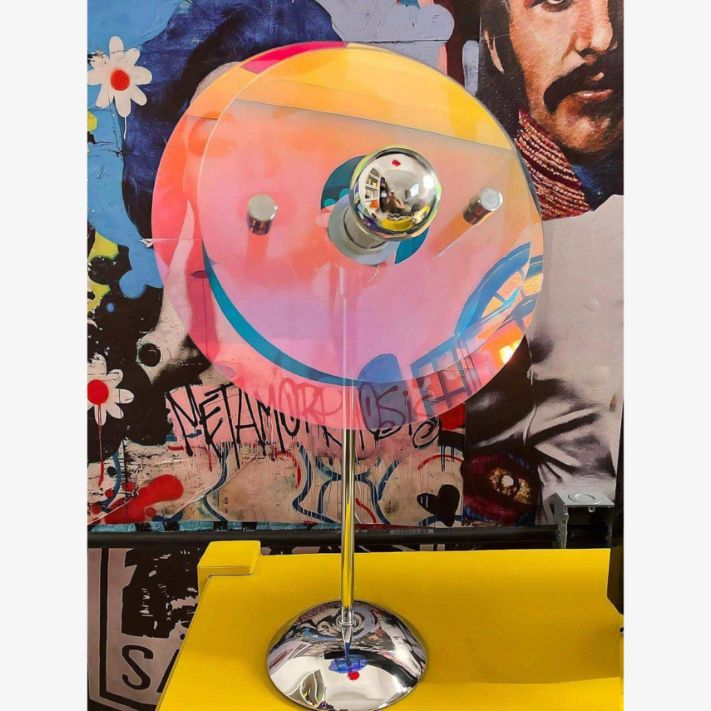Rechargeable Sunset Lamp with Rotating Head - Mid Century Modern