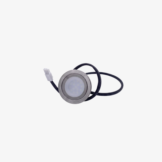 Recessed Lighting Pack of Two for Kitchen Cabinets and Closets - Modern Low Profile