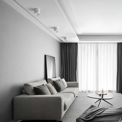 Adjustable Aluminum Ceiling Cylinder Light – Minimalist Architectural Design