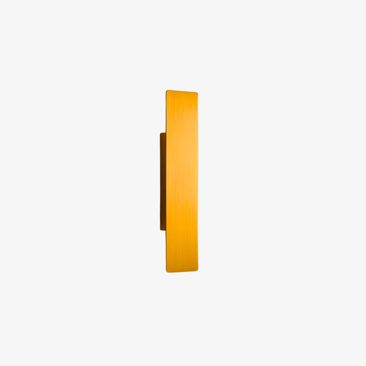 Permanent Outdoor House Lights with Vertical Offset Panel - Modern Minimalist