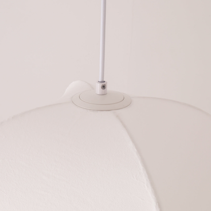 Modern Wabi-Sabi Fiber Pendant Light - Minimalist Cloud-Inspired Hanging Lamp