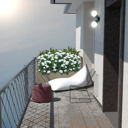 Modern Double Globe Arc Wall Sconce - Playful C-Shaped Orbital Light