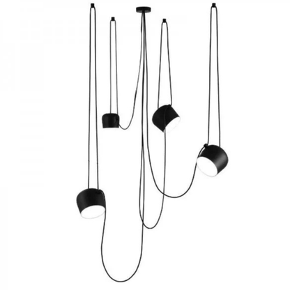 Modern Draped Bell Pendant Light - Multi-Cable Adjustable Pendant Lights