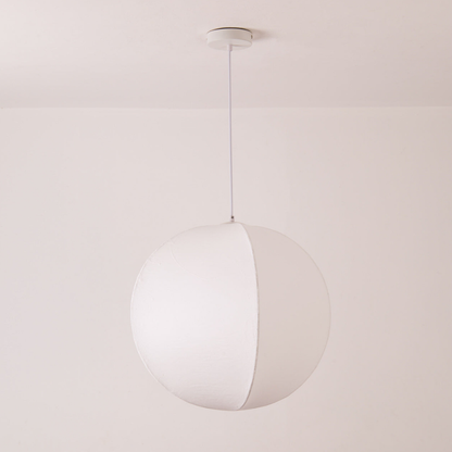 Modern Wabi-Sabi Fiber Pendant Light - Minimalist Cloud-Inspired Hanging Lamp