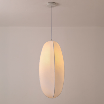 Modern Wabi-Sabi Fiber Pendant Light - Minimalist Cloud-Inspired Hanging Lamp