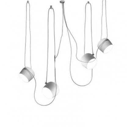 Modern Draped Bell Pendant Light - Multi-Cable Adjustable Pendant Lights
