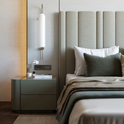 Modern Capsule Glass Wall Sconce - Elongated Gooseneck Pill Light