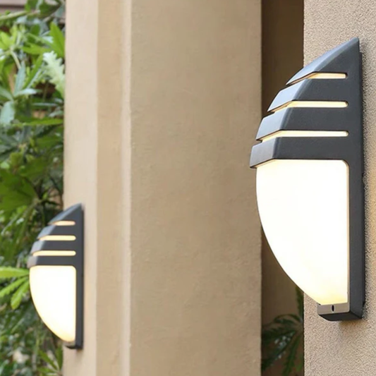 Entryway Light Fixtures with Motion Sensor - Modern Aluminum Wall Sconce