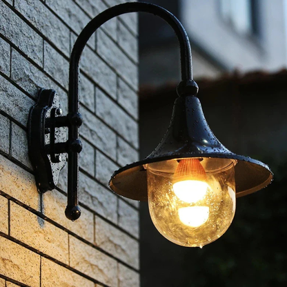Outdoor led porch lights with Aluminum Frame in Black or Bronze - Architectural