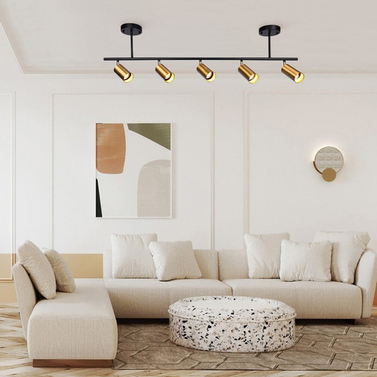 Track lighting with Tailored Height and Targeted Radiance - Contemporary Sconce