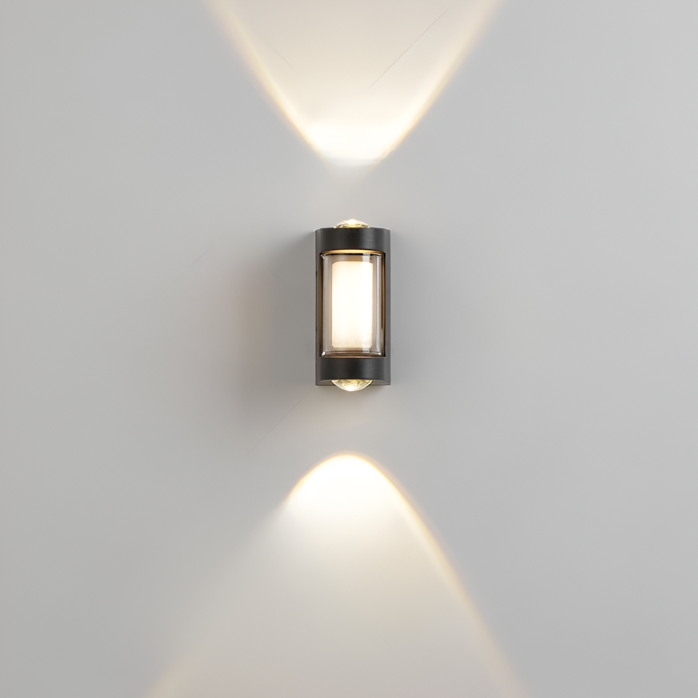 Outdoor Led Porch Lights with Integrated LED and Frosted Acrylic Lens