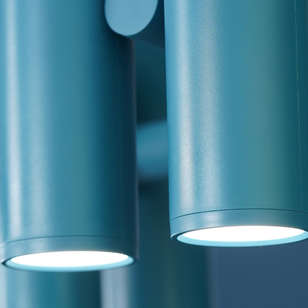 Modern U-Shaped Modular Chandelier - Sculptural Arch Tubular Pendant Light