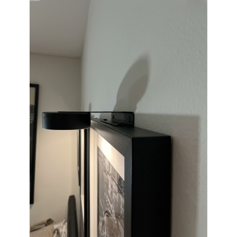 Rechargeable Magnetic Picture Light with Remote - Tool-Free Gallery Spotlight