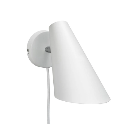 Architectural Matte Metal Wall Sconce - Minimalist Directional Wall Light