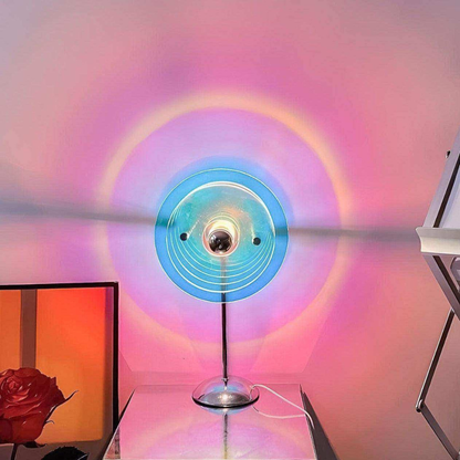 Rechargeable Sunset Lamp with Rotating Head - Mid Century Modern