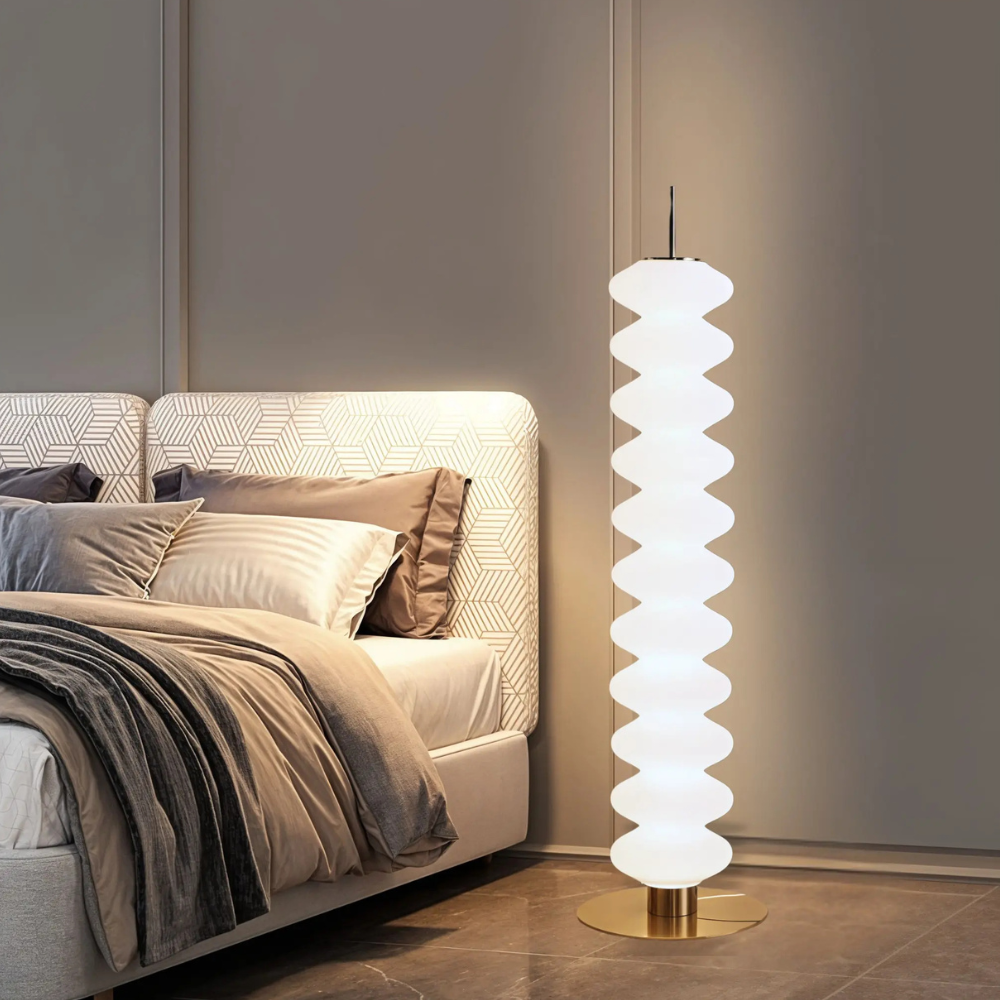 Modern LED Floor Lamp for Bedroom and Living Room Sofa - Mid-Century Design