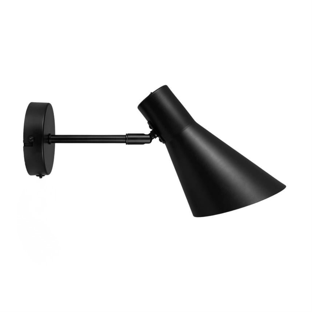 Modern Tapered Metal Wall Sconce - Nordic Asymmetrical Task Light