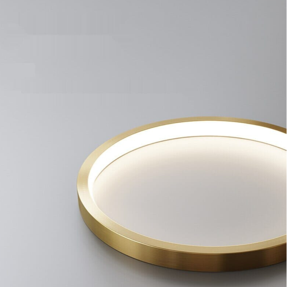 Asymmetric Ring and Globe Pendant Light - Modern Geometric Halo Design