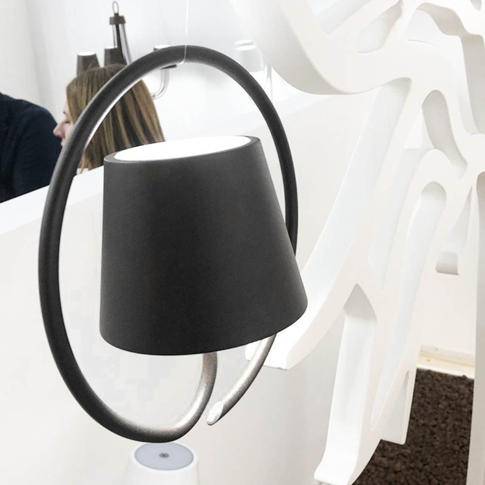 Cordless Pendant Light with Rechargeable Battery - Portable Outdoor Lamp