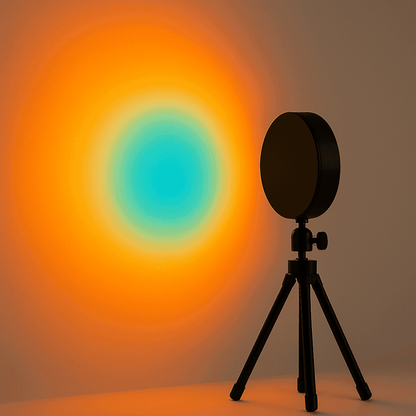 LED Sunset Light Projector with Remote - 16 Color Changing Ambient