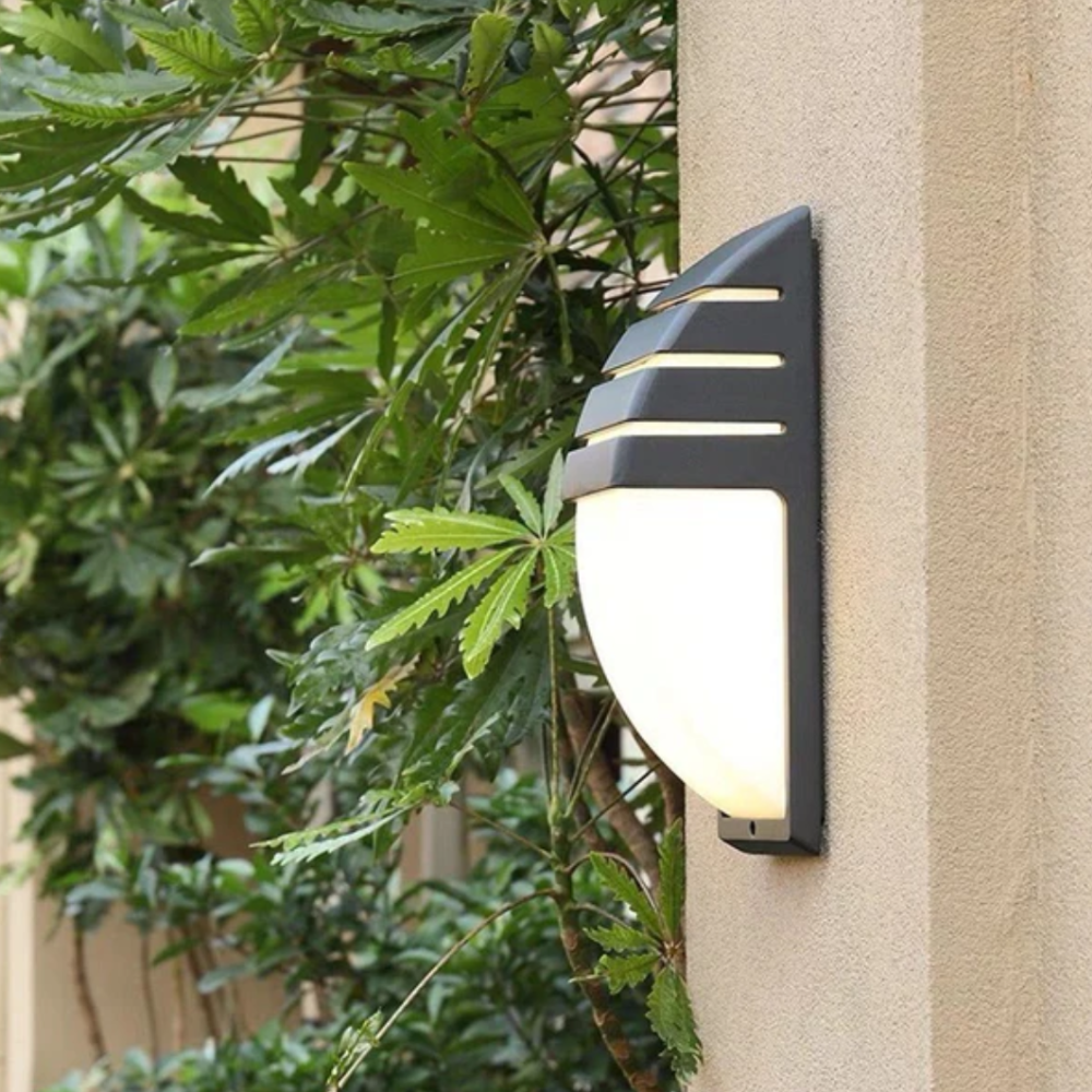 Entryway Light Fixtures with Motion Sensor - Modern Aluminum Wall Sconce