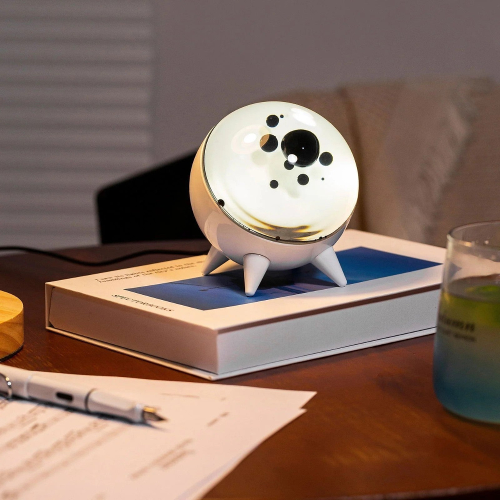 USB Rechargeable Ferrofluid Speaker - Bluetooth Rhythmic Music Display