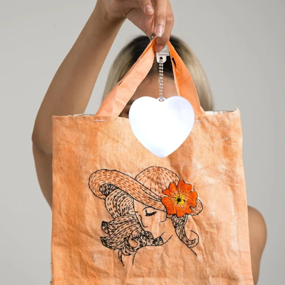 Glow Bag Charm LED Light - Portable Purse Keychain & Night Finder