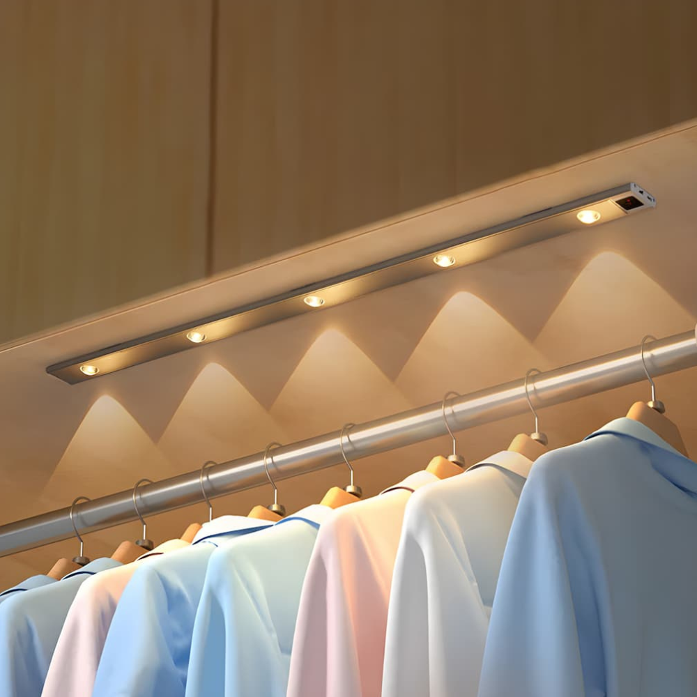 Under Cupboard Kitchen Lights with Motion Sensor and Magnetic Mount